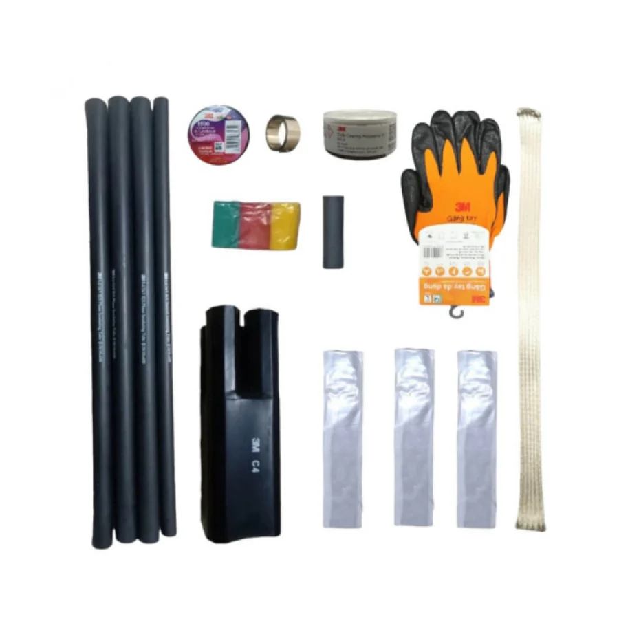 Đầu cáp co nhiệt hạ thế 1kV HST-1/4(3+1)C cho cáp 70/120, dài 600mm