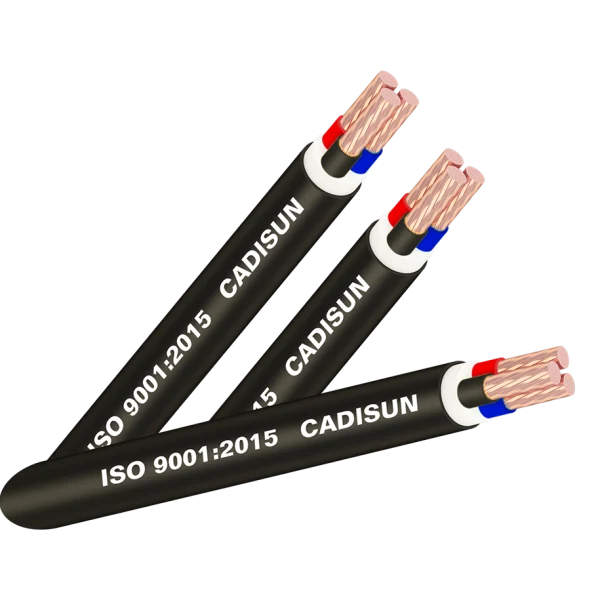 Cáp đồng 3 ruột, bọc cách điện PVC, vỏ bọc PVC - CVV 3x