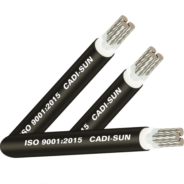 Cáp nhôm 3 ruột, cách điện XLPE, vỏ bọc PVC - AXV 3x